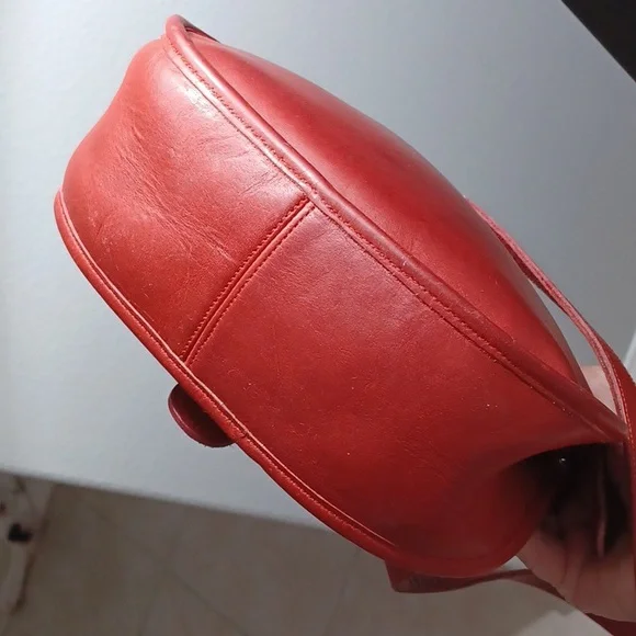 VINTAGE COACH  'NYC' EARLY 80'S SADDLERY BAG - Picture 15 of 17